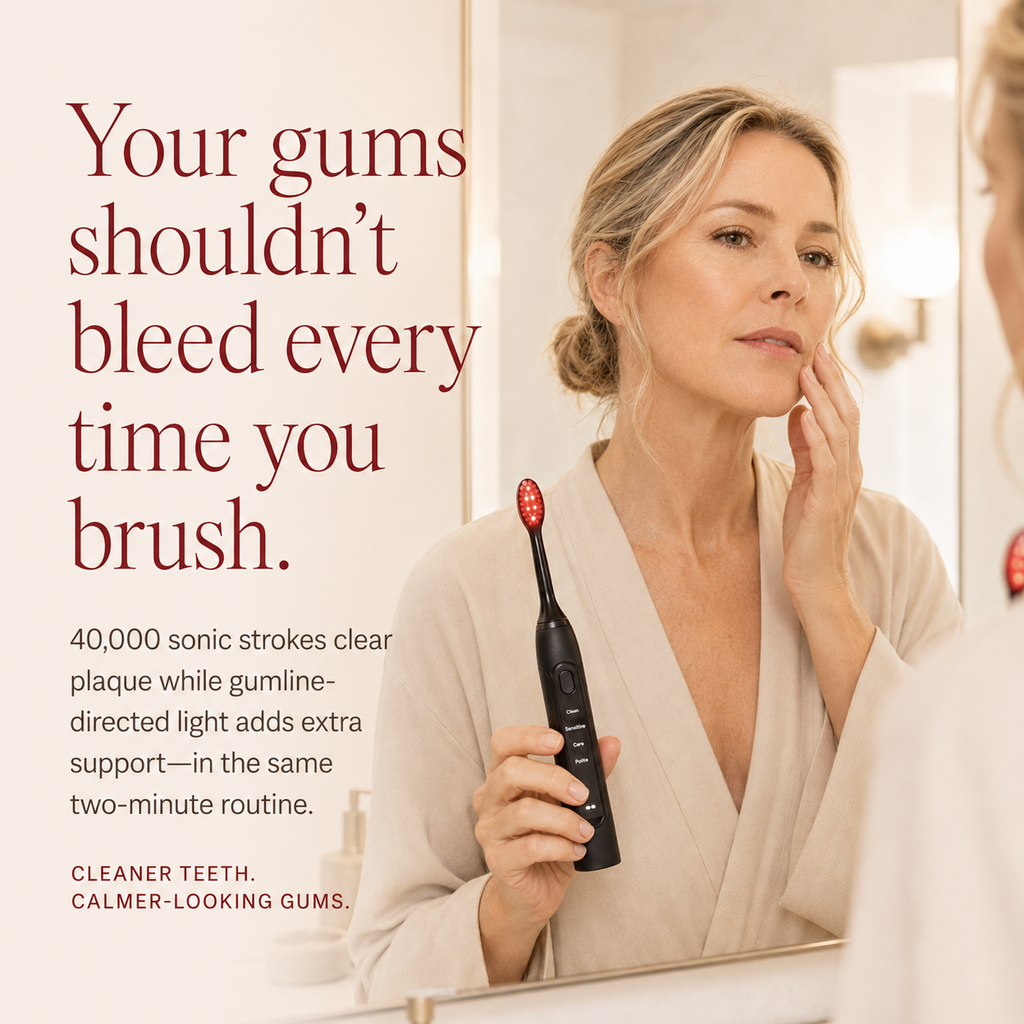 Gum Recovery Red Light Toothbrush