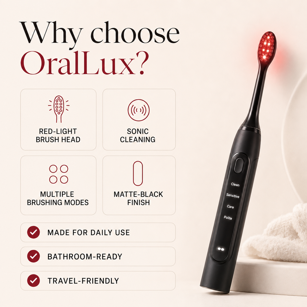 Gum Recovery Red Light Toothbrush